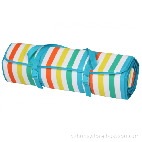 Memory Foam Beach Matte Regenbogen zwei
